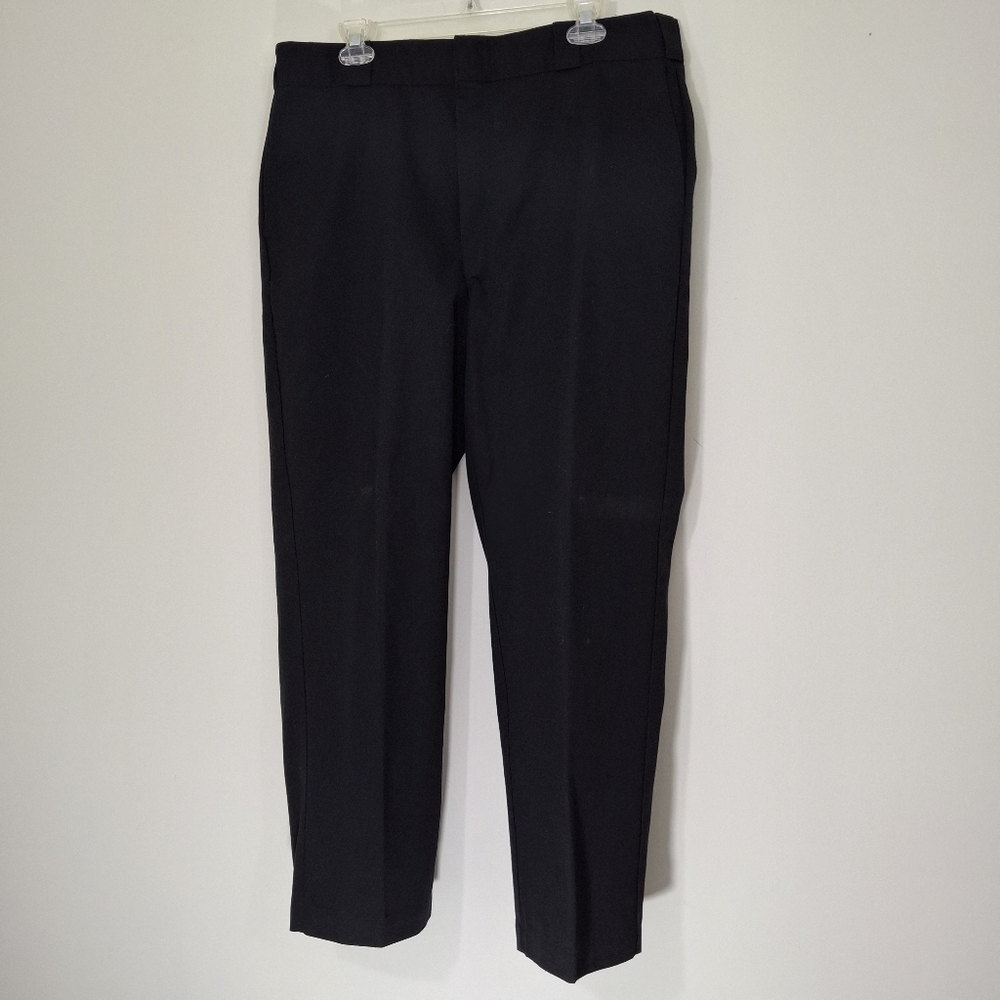 Classic Black 874 Dickies Trousers, Size 38×29